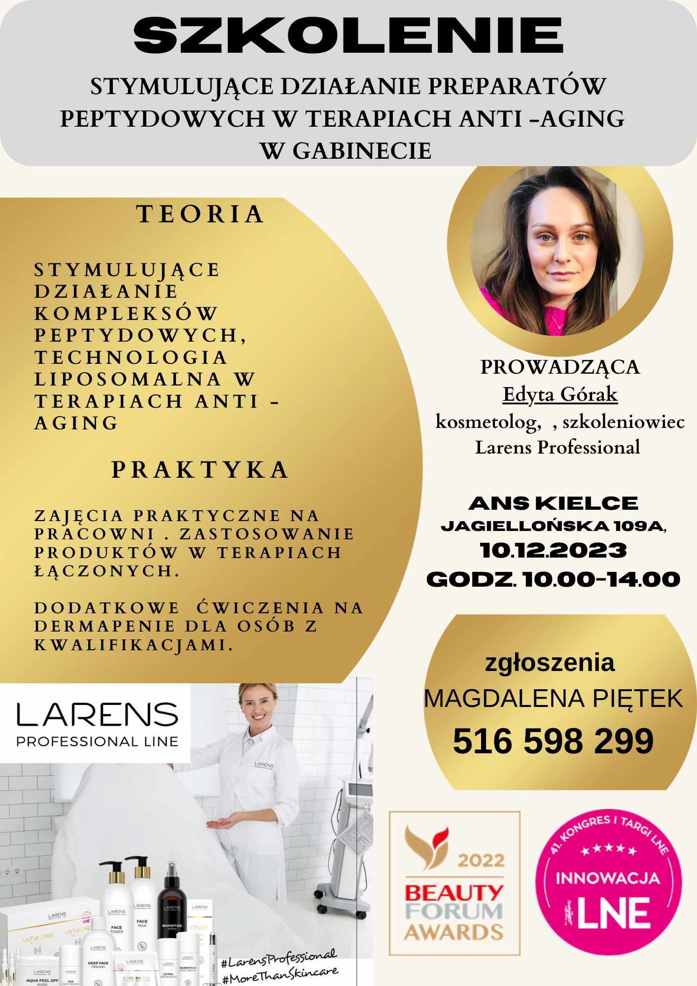 Szkolenie Kosmetologia - Akademia Nauk Stosowanych im. prof. Edwarda