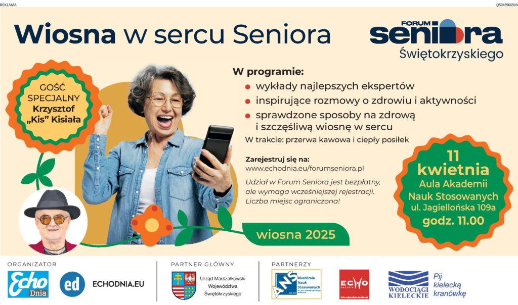 Forum Seniora w Akademii Lipińskiego – inspirujące spotkanie dla aktywnych seniorów