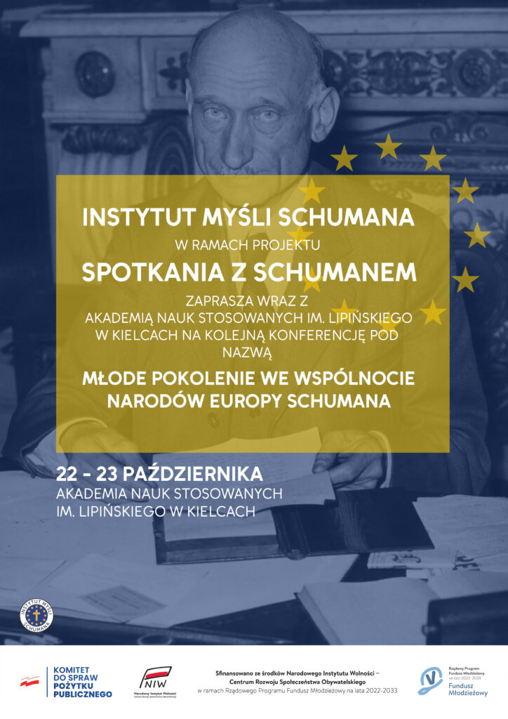 Plakat - konferencja ANS - spotkania z schumanem 23.10.2025