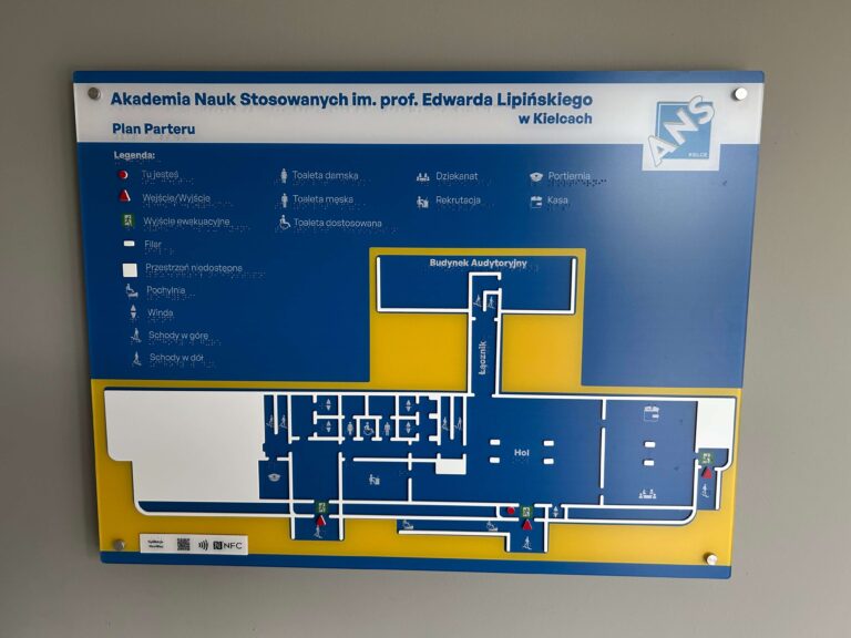 Akademia Nauk Stosowanych w Kielcach (Akademia Lipińskiego) jest w połowie realizacji projektu „Dostępna Akademia Lipińskiego”, współfinansowanego przez Unię… Dostępna Akademia Lipińskiego – półmetek realizacji projektu