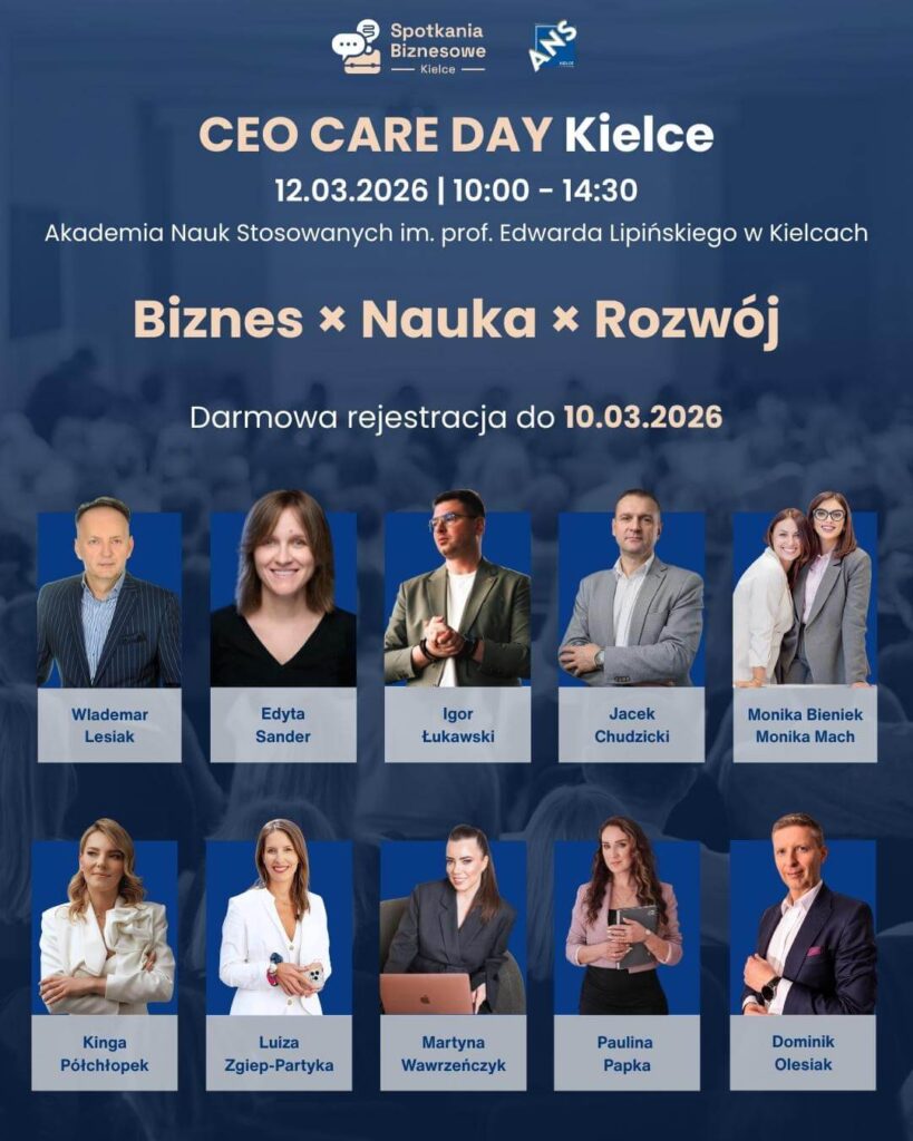 CEO CARE DAY Kielce – liderzy dla rozwoju biznesu miasta