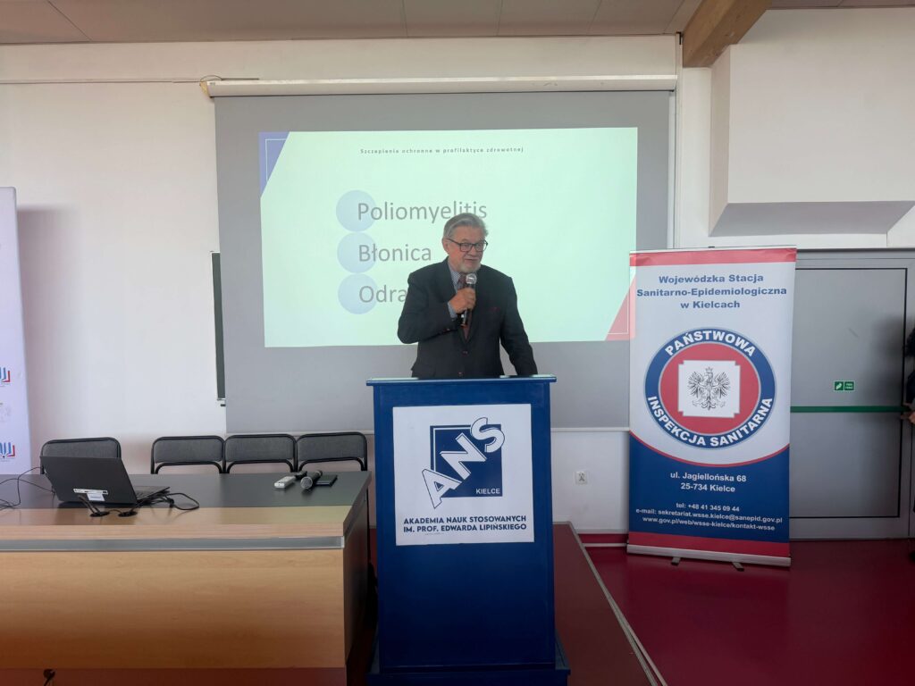 Wojew&oacute;dzka konferencja o szczepieniach ochronnych w Akademii Lipińskiego