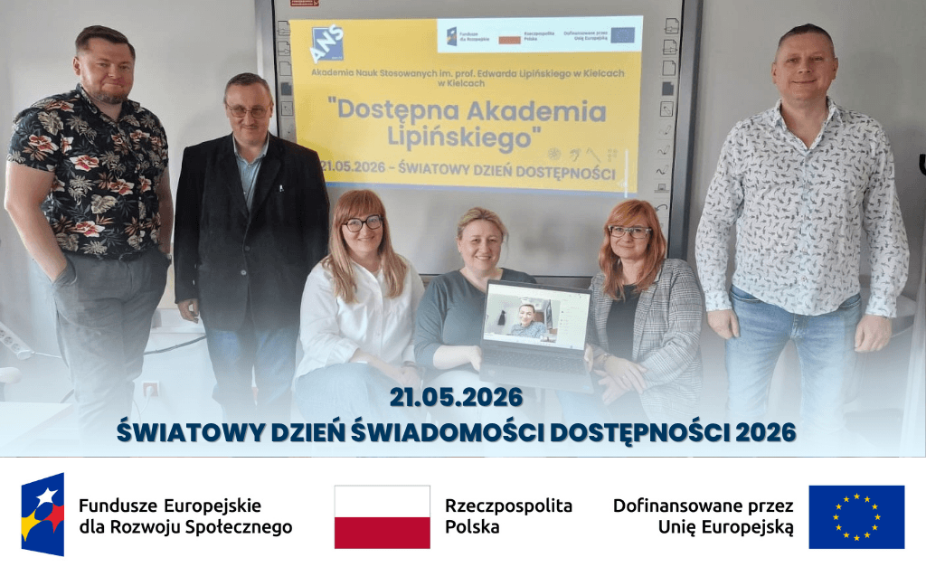 Światowy Dzień Wiedzy o Dostępności w Akademii Lipińskiego – inwestujemy w edukację bez barier