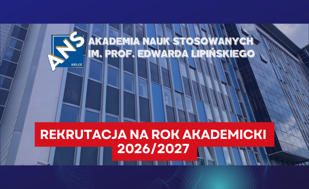 Rozpocznij swoją drogę zawodową w miejscu, które łączy nowoczesne podejście do edukacji, praktykę i wysoką jakość kształcenia.
Akademia Lipińskiego – Kielce… Rozpocznij studia w Akademii Lipińskiego. Rekrutacja na rok akademicki 2026/2027 już trwa.